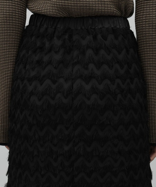 LAKOLE（ラコレ）の「フリンジスカート / 975980（スカート・レディース・アイボリー/ブラック・SMALL/MEDIUM）」の13枚目の写真