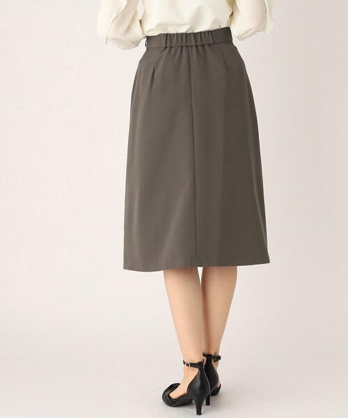index（インデックス）の「◆セットアップ対応 ストレッチタックフレアスカート/RENU（R）【イージーアイロン/防シワ/洗濯機洗い可】（スカート・レディース・ブルー系その他/ベージュ/ダークブラウン・42/38/36/40）」の8枚目の写真