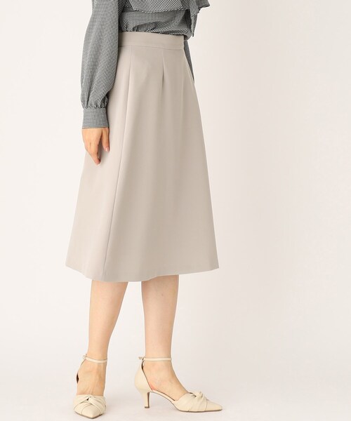 index（インデックス）の「◆セットアップ対応 ストレッチタックフレアスカート/RENU（R）【イージーアイロン/防シワ/洗濯機洗い可】（スカート・レディース・ブルー系その他/ベージュ/ダークブラウン・42/38/36/40）」の13枚目の写真