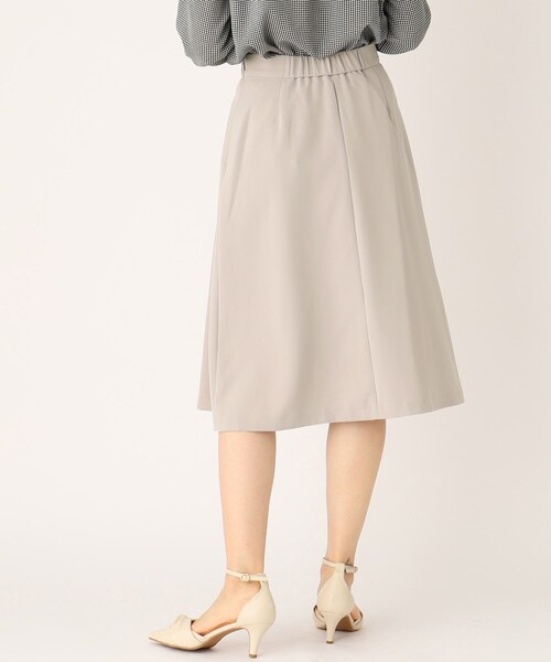 index（インデックス）の「◆セットアップ対応 ストレッチタックフレアスカート/RENU（R）【イージーアイロン/防シワ/洗濯機洗い可】（スカート・レディース・ブルー系その他/ベージュ/ダークブラウン・42/38/36/40）」の14枚目の写真