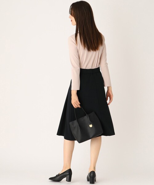 index（インデックス）の「◆セットアップ対応 ストレッチタックフレアスカート/RENU（R）【イージーアイロン/防シワ/洗濯機洗い可】（スカート・レディース・ブルー系その他/ベージュ/ダークブラウン・42/38/36/40）」の17枚目の写真