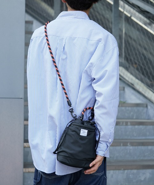 CIAOPANIC TYPY（チャオパニックティピー）の「【tsac/TheSunAndClassic】ヘルメットバッグS（ショルダーバッグ・メンズ・カーキ/ブラック/ベージュ・ONE SIZE）」の4枚目の写真