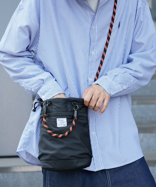 CIAOPANIC TYPY（チャオパニックティピー）の「【tsac/TheSunAndClassic】ヘルメットバッグS（ショルダーバッグ・メンズ・カーキ/ブラック/ベージュ・ONE SIZE）」の5枚目の写真