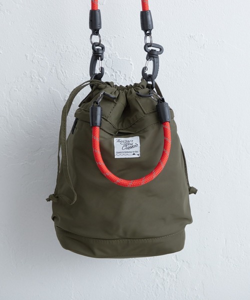 CIAOPANIC TYPY（チャオパニックティピー）の「【tsac/TheSunAndClassic】ヘルメットバッグS（ショルダーバッグ・メンズ・カーキ/ブラック/ベージュ・ONE SIZE）」の17枚目の写真