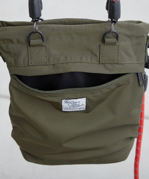 CIAOPANIC TYPY（チャオパニックティピー）の「【tsac/TheSunAndClassic】ヘルメットバッグS（ショルダーバッグ・メンズ・カーキ/ブラック/ベージュ・ONE SIZE）」の21枚目の写真