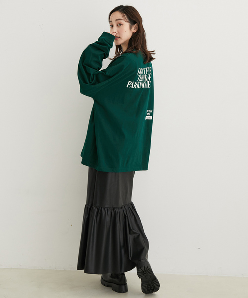 BUMP ホームシック衛生2024 ニコル ロングスリーブT Mサイズ GOOD ROCK SPEED / NYC プリント ロングスリーブ Tシャツ ホワイト