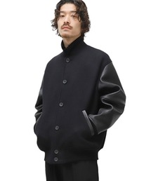 marka | marka / マーカ：PUFFED AWARD JACKET - wool double cloth -：M23C-18BL01C[COR](スタジャン)