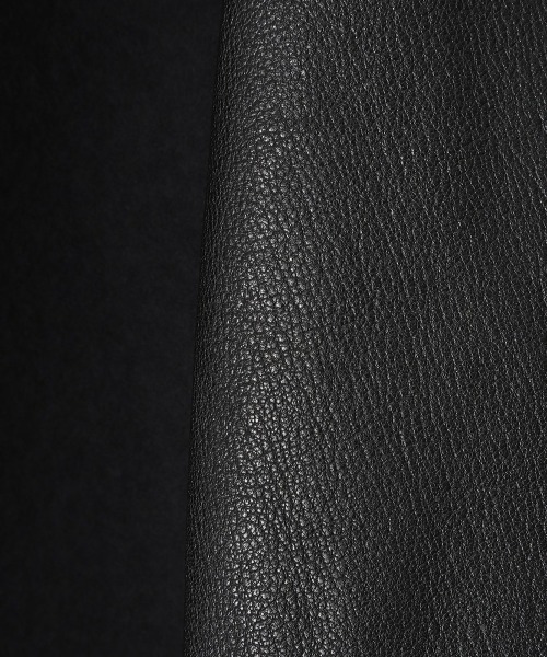 marka（マーカ）の「marka / マーカ：PUFFED AWARD JACKET - wool double cloth -：M23C-18BL01C[COR]（スタジャン・メンズ・ブラック・2）」の13枚目の写真