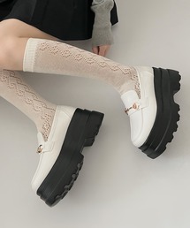 Shoes in Closet | 【新色入荷ホワイト】厚底 トリプルソール ボリューム ビット ローファー 6319(ローファー)