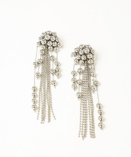 HARE（ハレ）の「ボリュームデザインピアス(HARE)（ピアス（両耳用）・レディース・シルバー・FREE）」の9枚目の写真