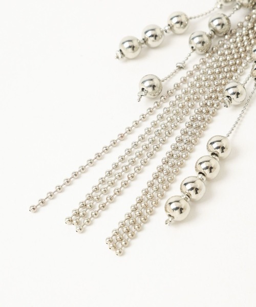 HARE（ハレ）の「ボリュームデザインピアス(HARE)（ピアス（両耳用）・レディース・シルバー・FREE）」の12枚目の写真