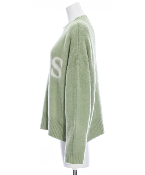 clear（クリア）の「YESモヘアオーバーニット（ニット/セーター・レディース・ブラック/グリーン/モカ・F）」の5枚目の写真