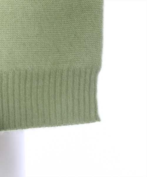 clear（クリア）の「YESモヘアオーバーニット（ニット/セーター・レディース・ブラック/グリーン/モカ・F）」の10枚目の写真