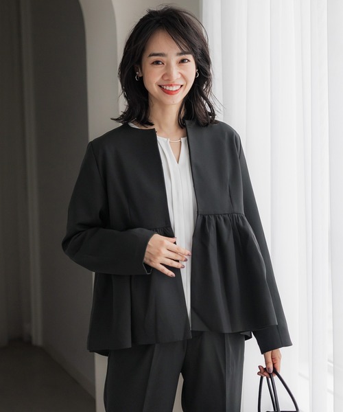 【匿名配送】coca セレモニーセットアップ　 Black Lサイズ コカ coca セットアップスーツ （Black） -ファッション通販