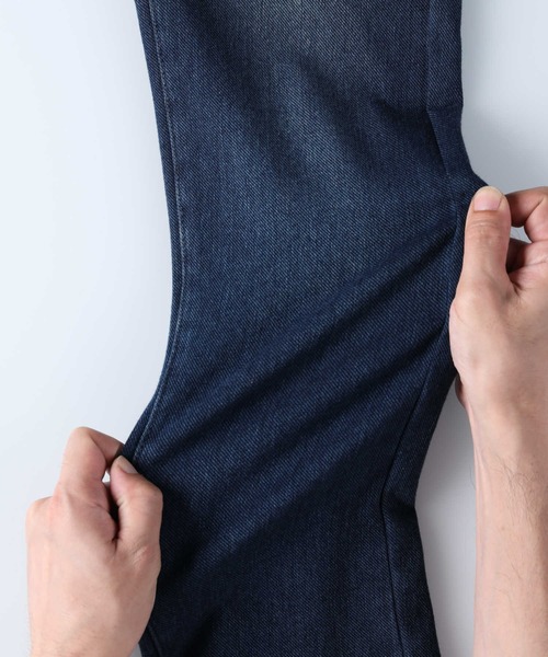 EDWIN(エドウィン)の「【EDWIN】JERSEYS BODY FIRE スリムストレートパンツ(デニムパンツ・レディース・ダークインディゴブルー・S/M/L/XS)」の14枚目の写真