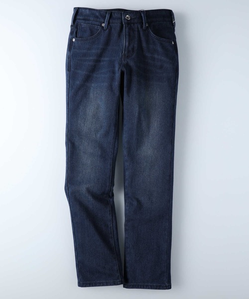 EDWIN(エドウィン)の「【EDWIN】JERSEYS BODY FIRE スリムストレートパンツ(デニムパンツ・レディース・ダークインディゴブルー・S/M/L/XS)」の7枚目の写真