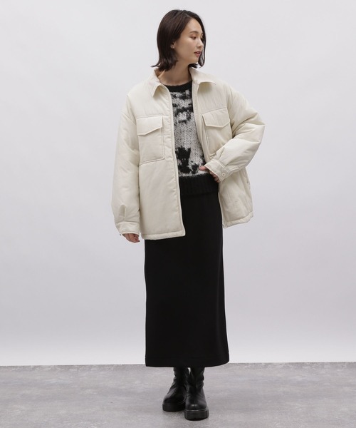 LAKOLE（ラコレ）の「ジャカードニットプルオーバー / 987997（ニット/セーター・レディース・ライトグレー系/ブラック×ホワイト/ホワイト系9・SMALL/MEDIUM）」の20枚目の写真