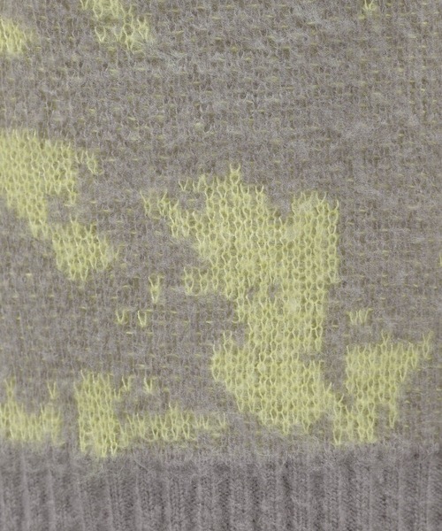 LAKOLE（ラコレ）の「ジャカードニットプルオーバー / 987997（ニット/セーター・レディース・ライトグレー系/ブラック×ホワイト/ホワイト系9・SMALL/MEDIUM）」の13枚目の写真