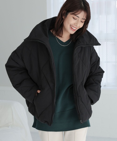 セール】中綿ダイヤキルトBIGジャケット/906112（ダウンジャケット