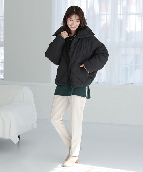 セール】中綿ダイヤキルトBIGジャケット/906112（ダウンジャケット