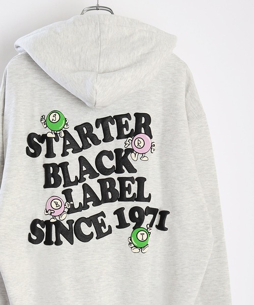 STARTER BLACK LABEL(スターターブラックレーベル)の「STARTER BLACK LABEL 裏起毛パーカー(パーカー・メンズ・ブラウン/ブラウン系その他/ブラック系その他/ブラック/ホワイト系その他2/ホワイト系その他・M/XL/L)」の12枚目の写真