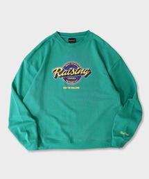 MODISH GAZE（モディシュガゼ）の「MODISH GAZE クルーネックRisingプリントスウェット（スウェット）」