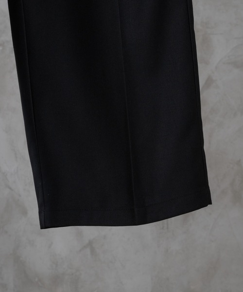 adree(アドリー)の「high waist tuck wide slacks / ハイウエストタックワイドスラックス(スラックス・レディース・ブラック/ベージュ・MEDIUM/SMALL)」の17枚目の写真