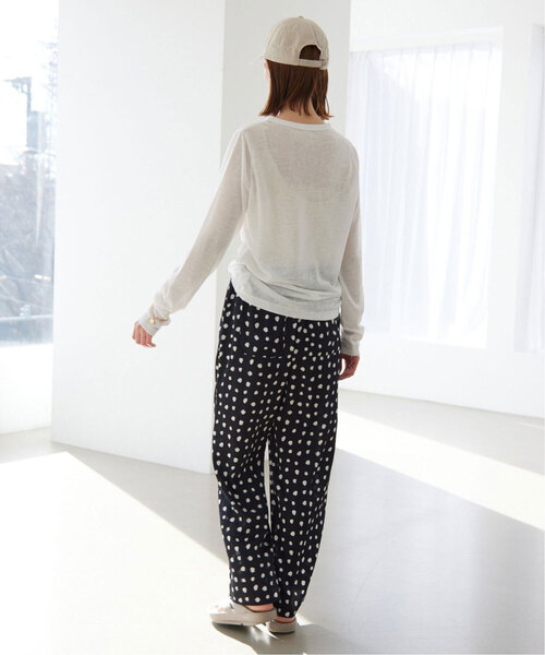 スローブイエナ　SLOBE IENA スラブ天竺クルーネックロンTEE 2枚 SLOBE IENA（スローブイエナ）の「《追加2》スラブ天竺クルーネック