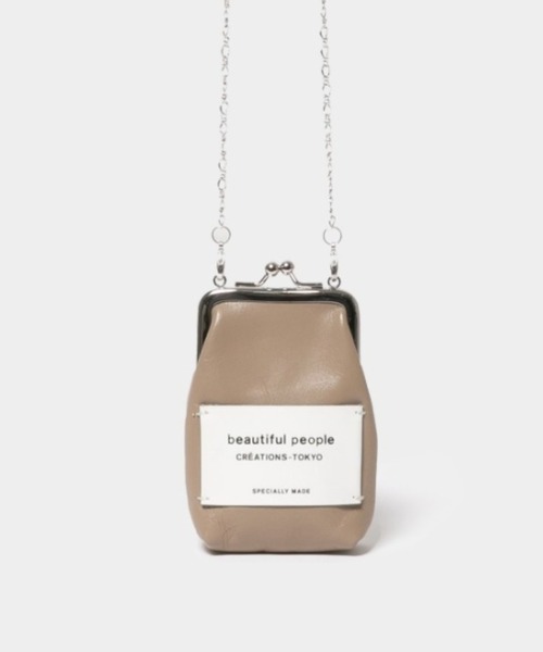 beautiful people（ビューティフルピープル）の「beautiful people mini clasp pouch 1000511960（ポーチ・レディース・ベージュ/ホワイト/グレー/ブラック・FREE）」の12枚目の写真