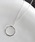 SENTI�i�Z���e�B�j�́uSENTI �Z���e�B / RING NECKLACE ANGLE SILVER �V���o�[925�����O�l�b�N���X / 4076�i�l�b�N���X�j�v�b�V���o�[