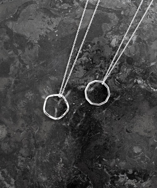SENTI センティ / RING NECKLACE ANGLE SILVER シルバー925リングネックレス / 4076（ネックレス）｜SENTI（センティ）