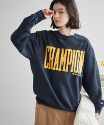 Champion | 【Champion/チャンピオン】ロゴ裏毛クルーネックスウェット(スウェット)