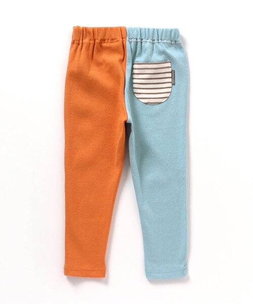 apres les cours(アプレレクール)の「リブレギンス/7days Style pants(レギンス/スパッツ・キッズ・ブラウン/アイボリー/ピンク/レインボー/イエロー・80/90/100/110/120/130)」の21枚目の写真