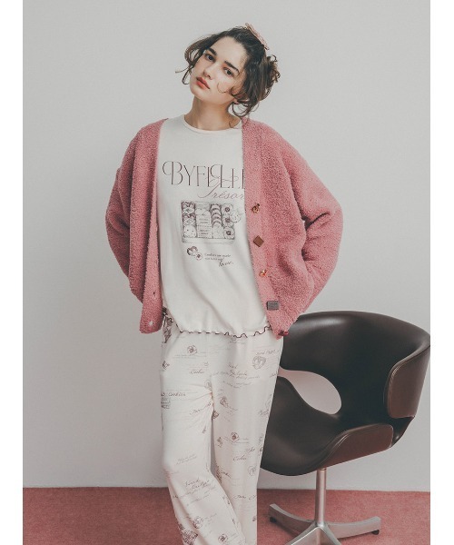 SNIDEL HOME(スナイデルホーム)の「リボンヘアクリップ(シュシュ・レディース・アイボリー/ブラック・FREE)」の10枚目の写真