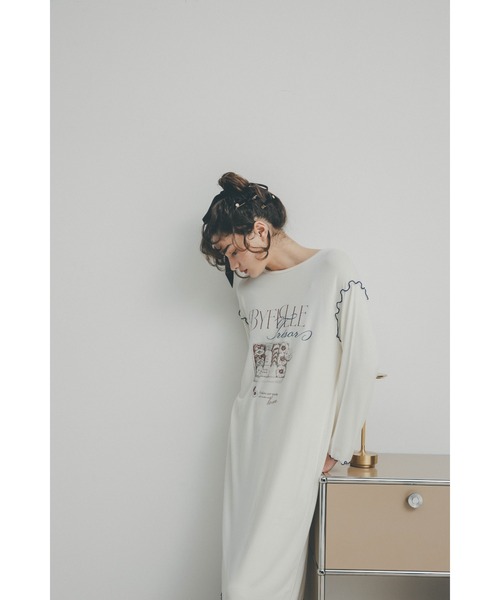 SNIDEL HOME(スナイデルホーム)の「リボンヘアクリップ(シュシュ・レディース・アイボリー/ブラック・FREE)」の15枚目の写真