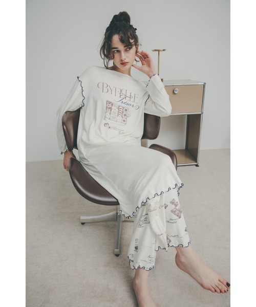 SNIDEL HOME(スナイデルホーム)の「リボンヘアクリップ(シュシュ・レディース・アイボリー/ブラック・FREE)」の13枚目の写真