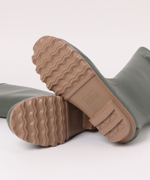 ikka（イッカ）の「ロングレインブーツ（レインシューズ・レディース・ネイビー/ブラック/ダークグリーン・M/L）」の5枚目の写真