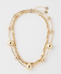 CIRCLE DOUBLE ネックレス