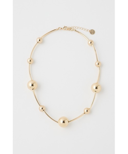 MOUSSY(マウジー)の「CIRCLE DOUBLE ネックレス(ネックレス・レディース・シルバー/ゴールド・FREE)」の4枚目の写真