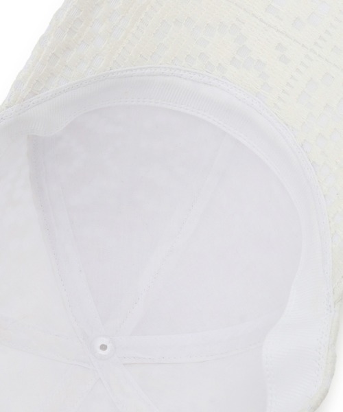VIS（ビス）の「【小顔見え】レースキャップ（キャップ・レディース・ブラック/キナリ・FREE）」の9枚目の写真