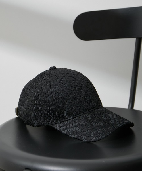 VIS（ビス）の「【小顔見え】レースキャップ（キャップ・レディース・ブラック/キナリ・FREE）」の15枚目の写真