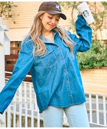 anap mimpi | デニム オープンシャツ(シャツ/ブラウス)