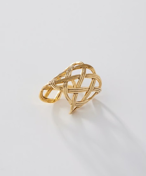 ADER(アデル)の「LIEN metal ring(リング・レディース・ゴールド・フリー)」の1枚目の写真