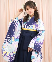KYOETSU(キョウエツ)の簡易袴C 5点セット ジュニア(着物)