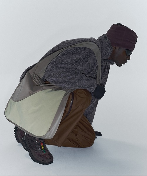 JIEDA（ジエダ）の「【OUTLIERS×JieDa】2 TONE SHOULDER BAG（ショルダーバッグ・メンズ・ブラック/サンドベージュ・ONESIZE）」の16枚目の写真
