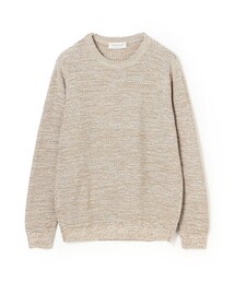 TOMORROWLAND tricot ギマコットンリネン クルーネックプルオーバー