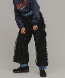 M TO R | ［PANTS］RUFFLE SHEER PANTS(その他パンツ)