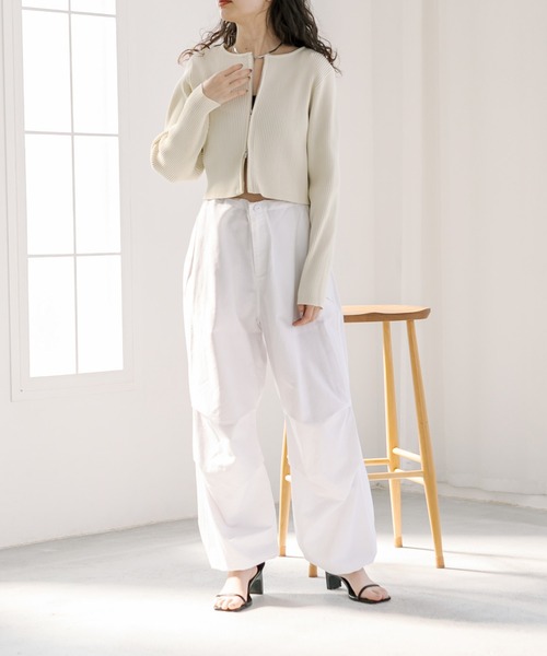 mystic（ミスティック）の「カーディガン（カーディガン/ボレロ・レディース・アイボリー・FREE）」の4枚目の写真