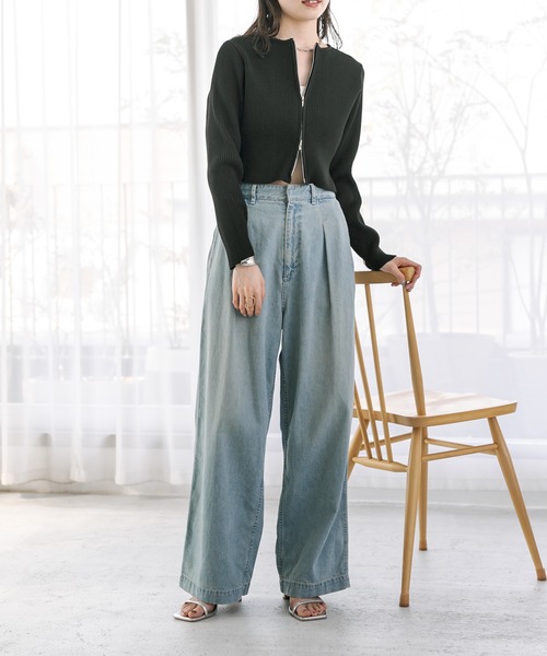 mystic（ミスティック）の「カーディガン（カーディガン/ボレロ・レディース・アイボリー・FREE）」の5枚目の写真