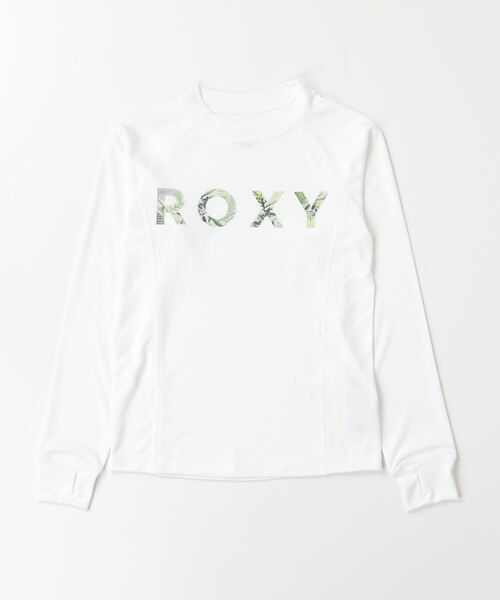 ROXY（ロキシー）の「ROXY/ロキシー キッズ ラッシュガード Tシャツ 長袖 ロンT UVケア TLY241107（ラッシュガード・キッズ・ライラック/ブラック/ホワイト・150cm/140cm/130cm）」の11枚目の写真
